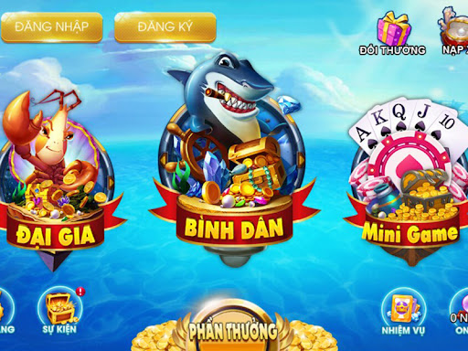 Bắn cá online tham gia dễ dàng bất kỳ lúc nào
